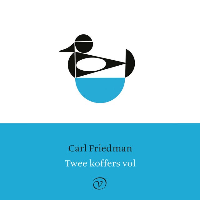 Twee koffers vol – omslag van het luisterboek van Carl Friedman