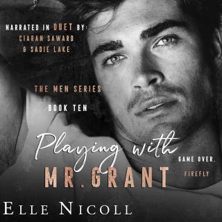 Playing with Mr. Grant: A Billionaire Workplace Romance – omslag till ljudboken av Elle Nicoll