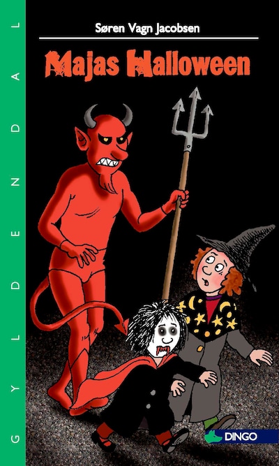 Majas halloween – omslag til lydbogen af Søren Vagn Jacobsen