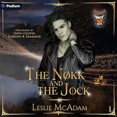 The Nøkk and the Jock – omslag til lydbogen af Leslie McAdam