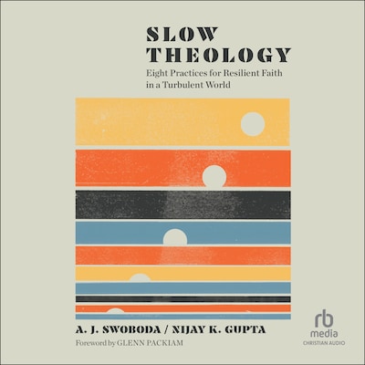 Slow Theology – omslag til lydbogen af Nijay K. Gupta, A.J. Swoboda