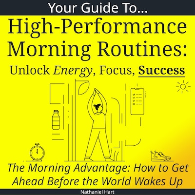 Your Guide to High-Performance Morning Routines: Unlock Energy, Focus, Success – omslag til lydbogen af Nathaniel Hart