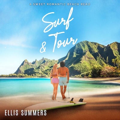 Surf & Tour – omslag til lydbogen af Ellis Summers
