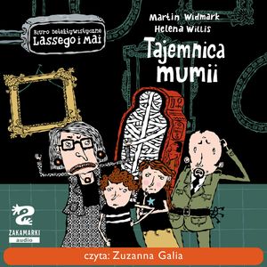 Biuro Detektywistyczne Lassego i Mai. Tajemnica mumii – okładka audiobooka, autor Martin Widmark