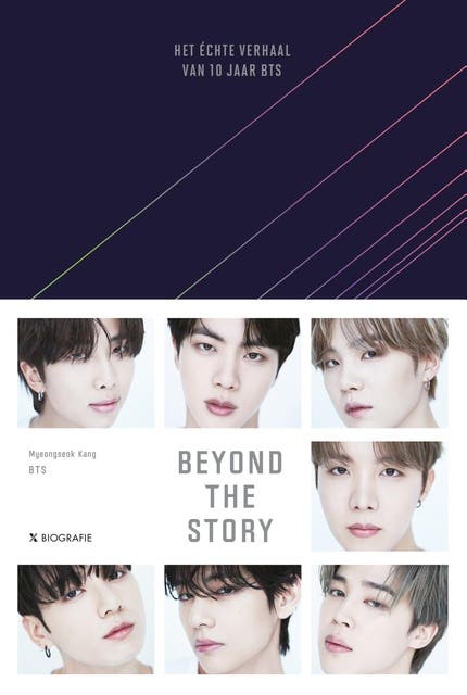 Beyond the Story: Het échte verhaal van tien jaar BTS – omslag van het luisterboek van BTS,Myeongseok Kang