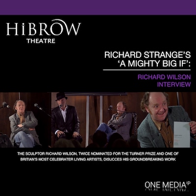 HiBrow: Richard Strange's A Mighty Big If - Richard Wilson – omslag van het luisterboek van Richard Strange, Wilson Strange