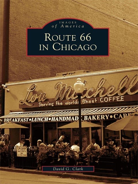 Route 66 in Chicago – omslag til lydbogen af David G Clark
