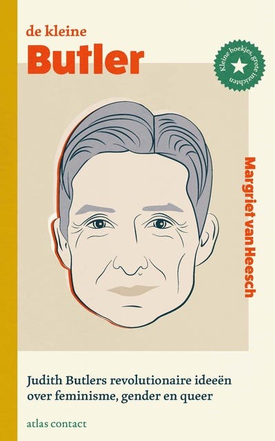 De kleine Butler: Judith Butlers revolutionaire ideeën over feminisme, gender en queer – omslag van het luisterboek van Margriet van Heesch