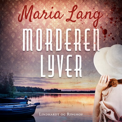 Morderen lyver – omslag til lydbogen af Maria Lang