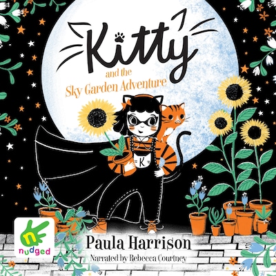 Kitty and the Sky Garden Adventure – omslag til lydbogen af Paula Harrison