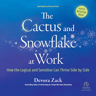 The Cactus and Snowflake at Work – omslag til lydbogen af Devora Zack