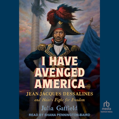 I Have Avenged America – omslag til lydbogen af Julia Gaffield