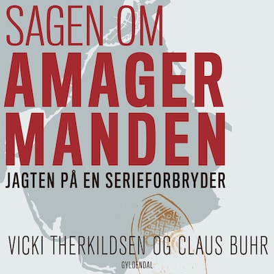 Sagen om Amagermanden – omslag til lydbogen af Claus Buhr, Vicki Therkildsen