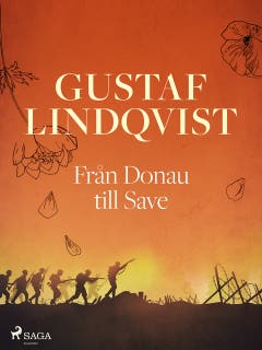 Från Donau till Save – omslag till ljudboken av Gustaf Lindqvist