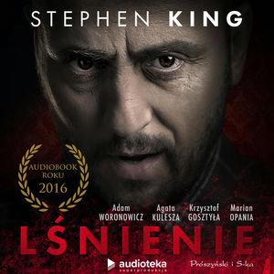 Lśnienie – okładka audiobooka, autor Stephen King