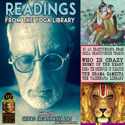 Readings From The Yoga Library – omslag til lydbogen af Sripad Jagannatha Das