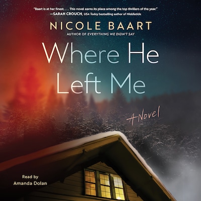 Where He Left Me – omslag til lydbogen af Nicole Baart