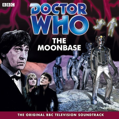 Doctor Who: The Moonbase (TV Soundtrack) – omslag til lydbogen af Gerry Davis