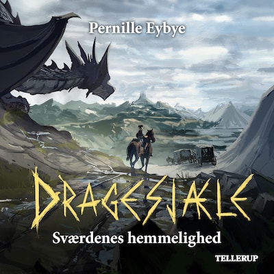 Dragesjæle #4: Sværdenes hemmelighed – omslag til lydbogen af Pernille Eybye