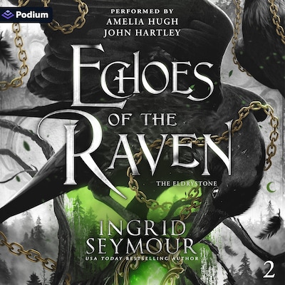 Echoes of the Raven – omslag til lydbogen af Ingrid Seymour