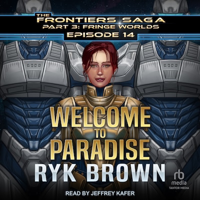 Welcome to Paradise – omslag til lydbogen af Ryk Brown