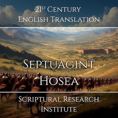 Septuagint - Hosea – omslag til lydbogen af Scriptural Research Institute