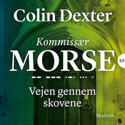 Vejen gennem skovene – omslag til lydbogen af Colin Dexter
