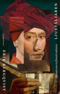 Ljustäljaren: roman om en flamsk mästare – omslag till ljudboken av Erik Bergqvist
