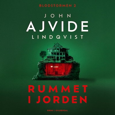 Rummet i jorden – omslag til lydbogen af John Ajvide Lindqvist