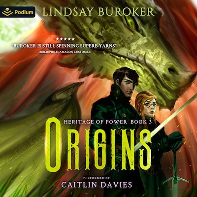 Origins – omslag til lydbogen af Lindsay Buroker