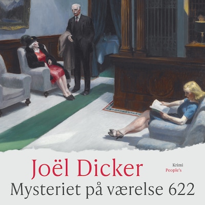 Mysteriet på værelse 622 – omslag til lydbogen af Joël Dicker