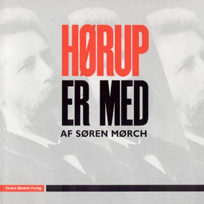 Hørup er med – omslag til lydbogen af Søren Mørch