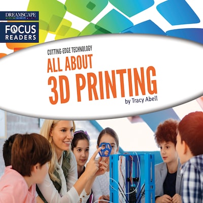 All About 3D Printing – omslag til lydbogen af Tracy Abell