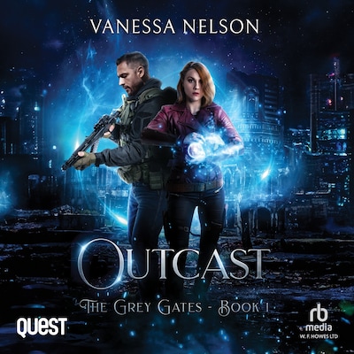 Outcast – omslag til lydbogen af Vanessa Nelson