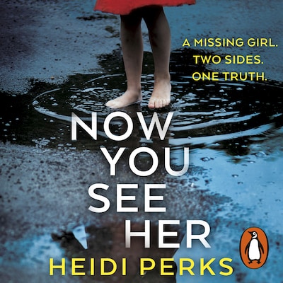 Now You See Her – omslag til lydbogen af Heidi Perks