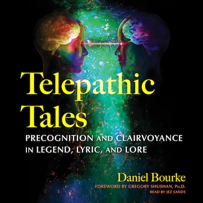 Telepathic Tales – omslag til lydbogen af Daniel Bourke