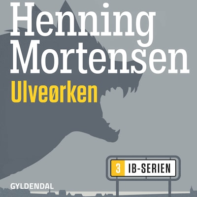 Ulveørken – omslag til lydbogen af Henning Mortensen