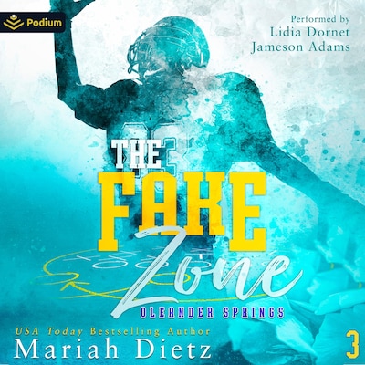 The Fake Zone – omslag til lydbogen af Mariah Dietz