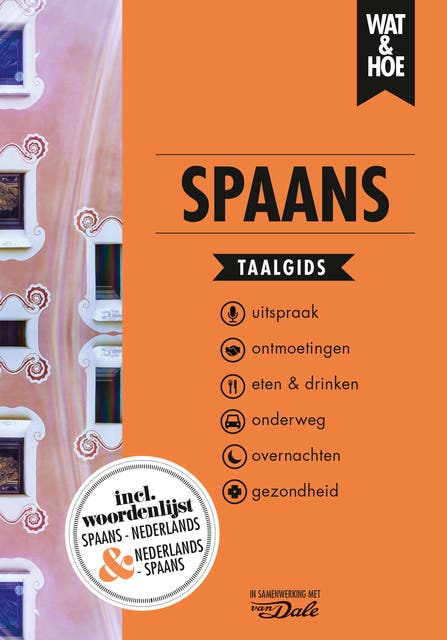 Spaans – omslag van het luisterboek van Wat & Hoe taalgids