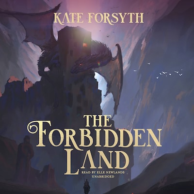 The Forbidden Land – omslag til lydbogen af Kate Forsyth