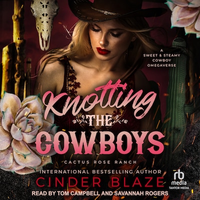 Knotting the Cowboys – omslag til lydbogen af Cinder Blaze