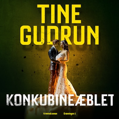 Konkubineæblet – omslag til lydbogen af Tine Gudrun