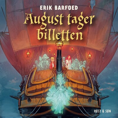 August tager billetten – omslag til lydbogen af Erik Barfoed