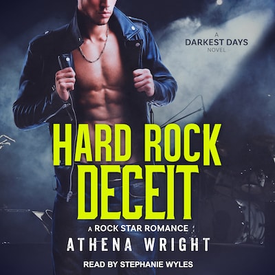 Hard Rock Deceit – omslag til lydbogen af Athena Wright