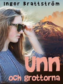 Unn och grottorna – omslag till ljudboken av Inger Brattström