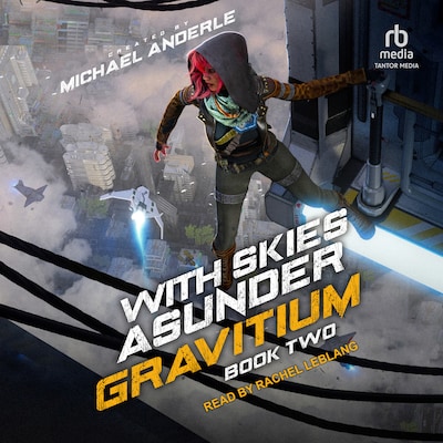 With Skies Asunder – omslag til lydbogen af Michael Anderle