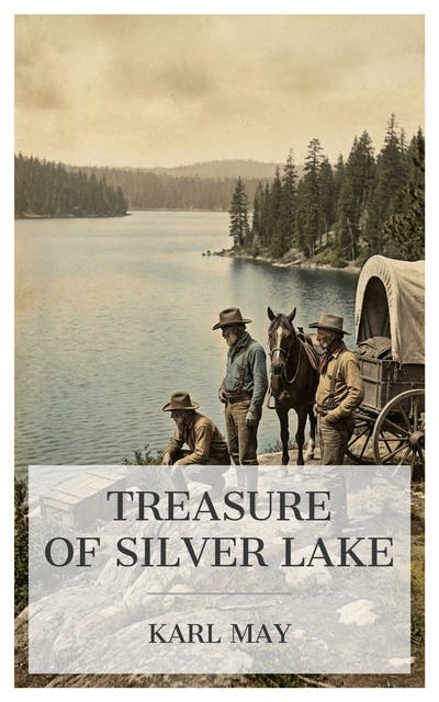 The Treasure of Silver Lake: Western Adventure Classic – omslag til lydbogen af Karl May