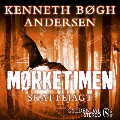Mørketimen - Skattejagt – omslag til lydbogen af Kenneth Bøgh Andersen