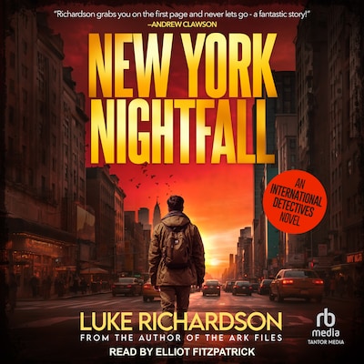 New York Nightfall – omslag til lydbogen af Luke Richardson