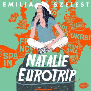 Natalie Eurotrip – okładka audiobooka, autor Emilia Szelest